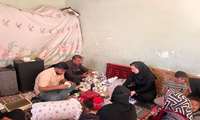 ارایه خدمات سلامت در روستای کم برخوردار جوکار سوسن توسط تیم سلامت مرکز روستایی ترشک