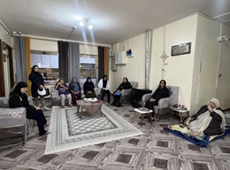 بازدید تیمی کارشناسان بهداشت از خانه سالمندان در ایذه
