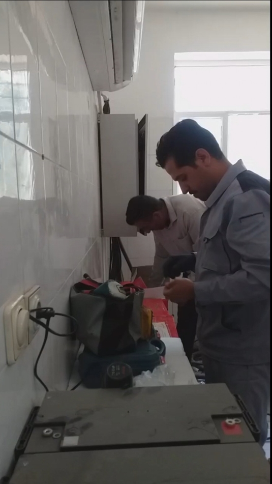 تعویض یو پی اس برق دستگاه سی‌تی‌اسکن بیمارستان شهدای ایذه پس از ۵ سال